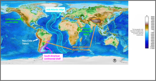 Activity – Understanding the Global Relief Map answer key – Earth ...