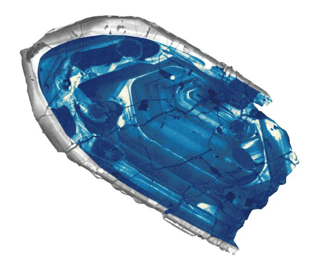 ancient zircon crystal