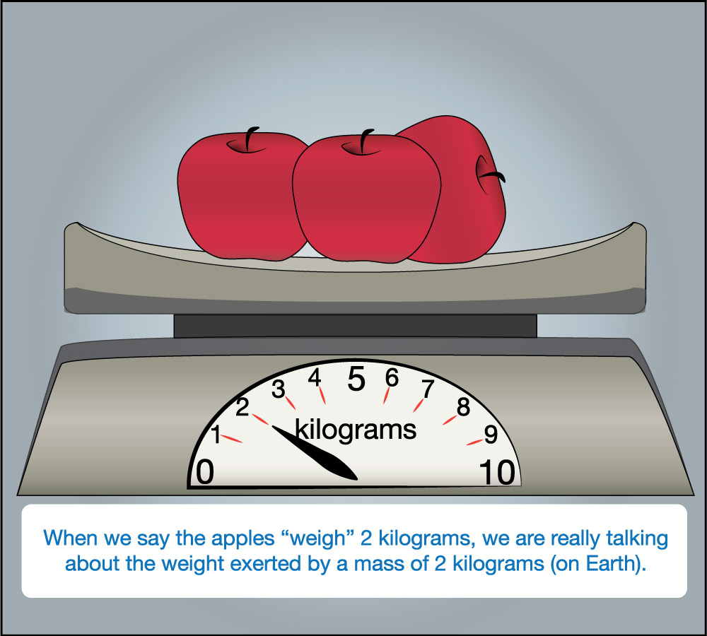 mass weight kilogram