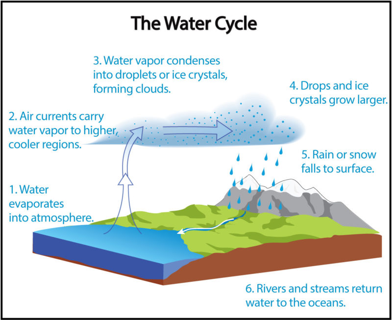 6.1.3 How does water cycle through the hydrosphere and atmosphere ...