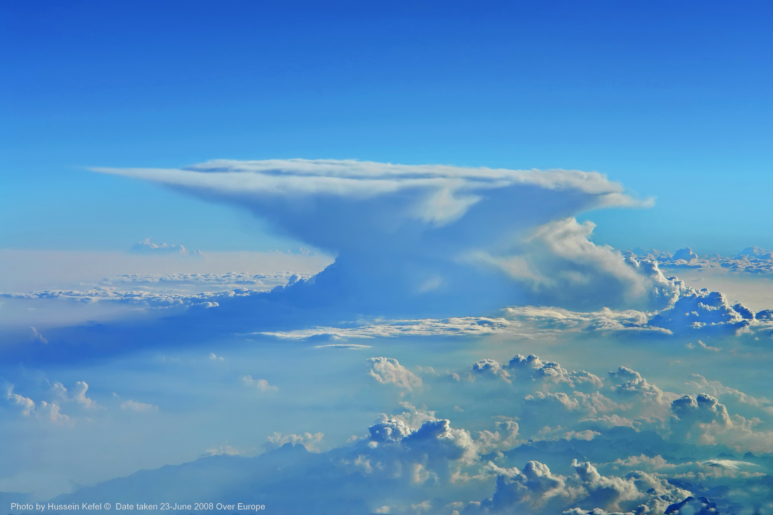 anvil cloud troposphere stratosphere
